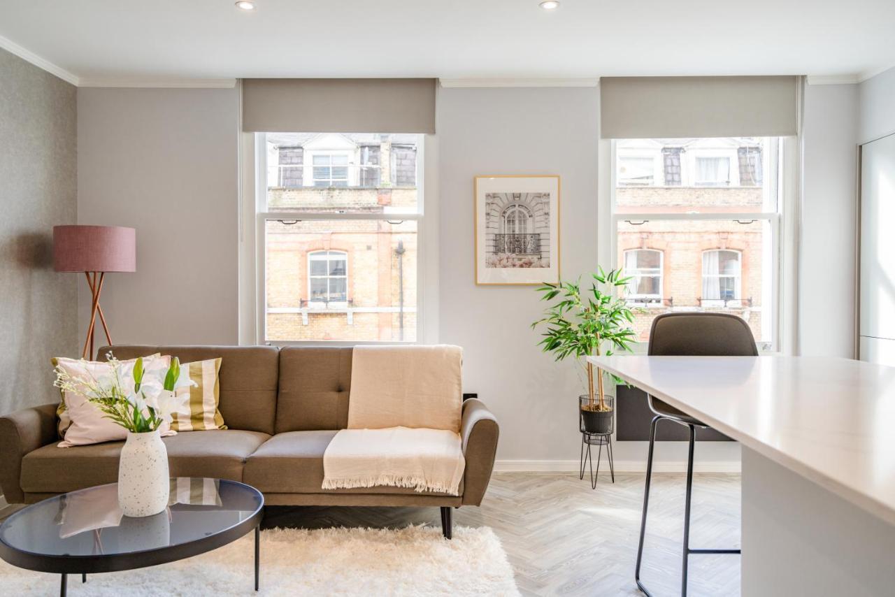 Modern & Chic One Bedroom Apartments In Fitzrovia By Sojo Stay London Exterior photo
